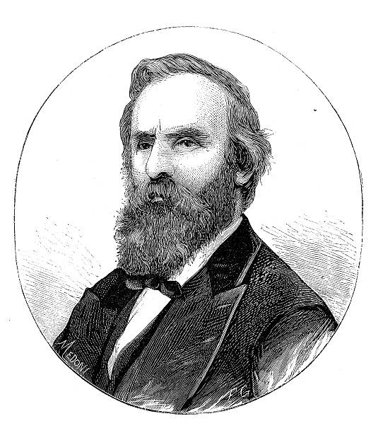 istock Antique illustration of Rutherford Birchard Hayes 536053069