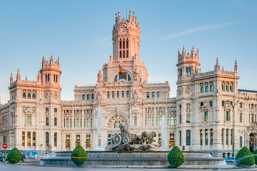 Fuente de Cibeles en Madrid, España photo