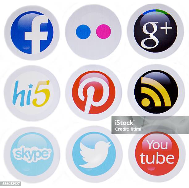 Social Networks Stock Photo - Download Image Now - Icon Symbol, Ideas, Social Media