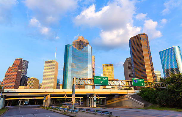 istock Huston skyline downtown from west Texas US 536054059