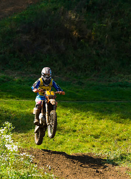 motocross - motor racing track motorcycle sports race competition photos et images de collection