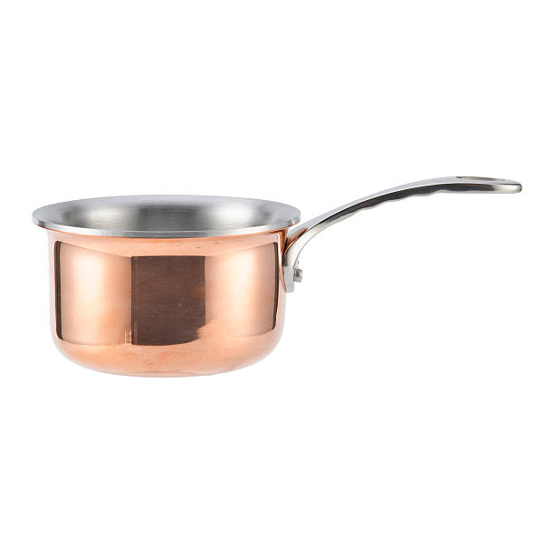 istock Steel Sauce Pan Isolated 536054939