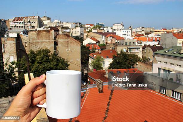 Beautiful View Of Belgrade Roofs Serbia Stock Photo - Download Image Now - 2015, Adult, Architecture