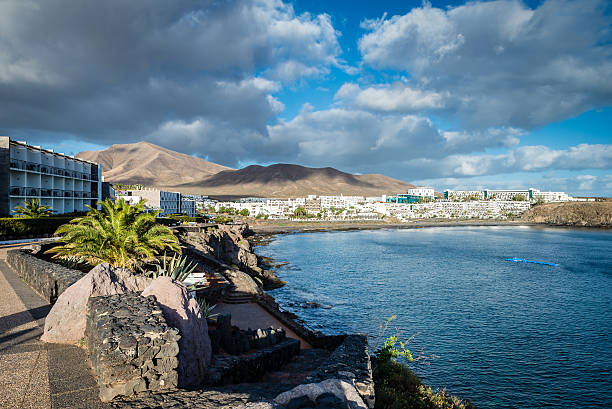 Lanzarote, Playa Blanca stock photo