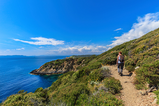 Île de Sein is a small island located in the Atlantic Ocean, facing the extreme west of Brittany coast and Pointe du Raz. Given the number of reefs in this zone,  it is known for being dangerous for navigation.