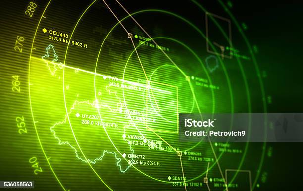Radar Stock Photo - Download Image Now - Radar, Military, Technology