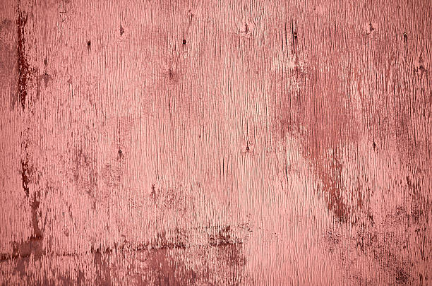 istock Red pink brown painted old wood texture 536077745