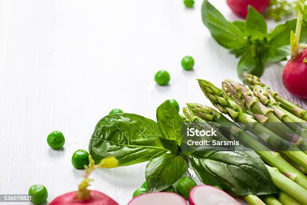 Fresh Vegetables Stock Photo - Download Image Now - 2015, Asparagus, Backgrounds