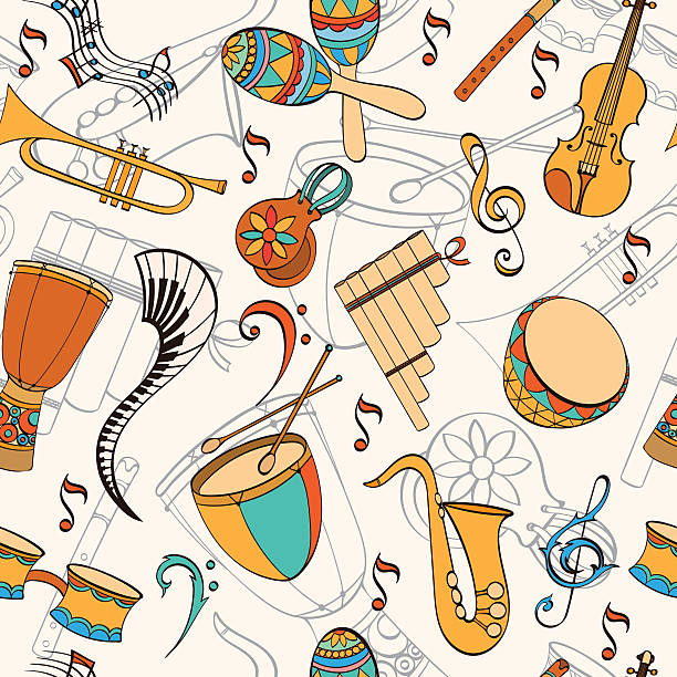 Salsa Horizontal Pattern 310+ Salsa Dancing Background Stock Illustrations, Royalty-Free Vector ...