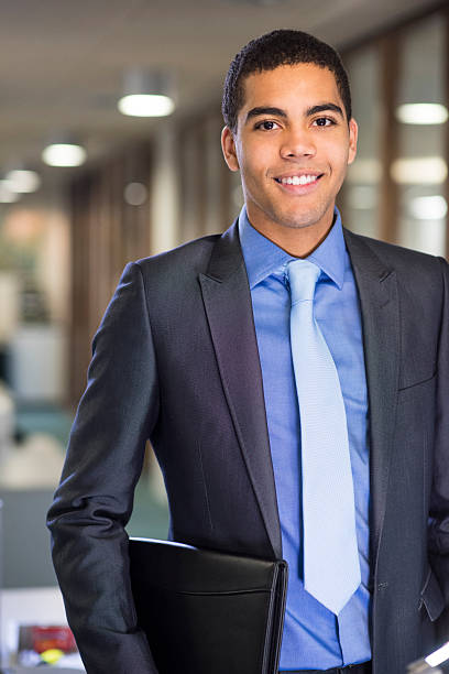 istock man with resume under his arm arrives for  interview 536080863