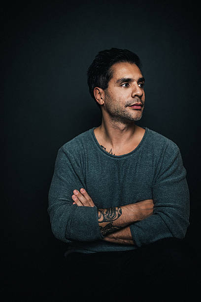 istock Portrait of serious man 536082097