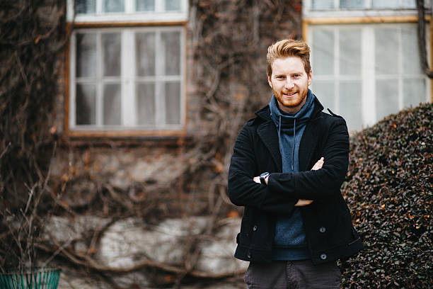 istock Portrait of Young Smiling Man 536082115