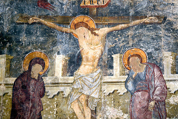 istock The Crucifixion, Kolossi Castle, Cyprus 536082639