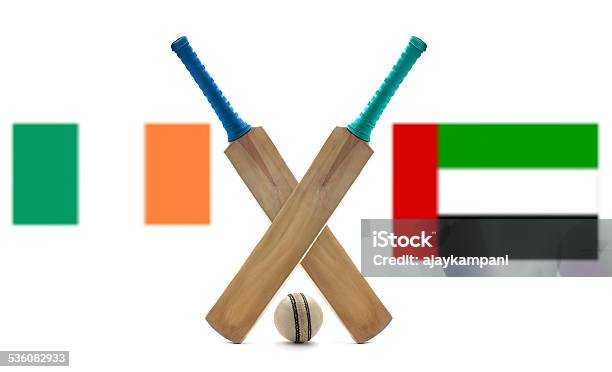 Ireland Vs United Arab Emirates Stock Photo - Download Image Now - 2015, Competition, Cricket Ball