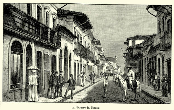 istock 19th Century Brazil - Santos, Sao Paulo 536082953