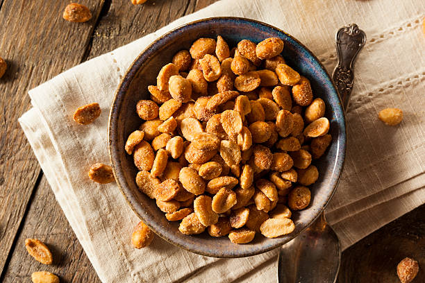 istock Homemade Honey Roasted Peanuts 536090279