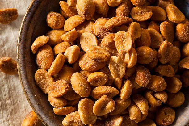 istock Homemade Honey Roasted Peanuts 536090887