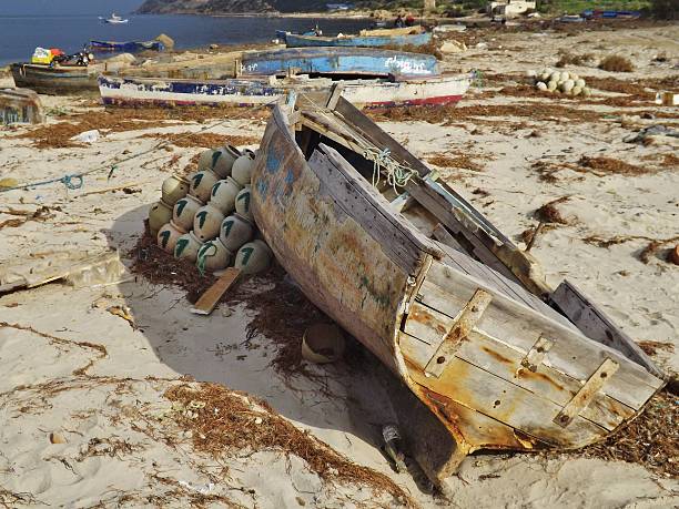 istock Fishing boats, Tunisia 536091219