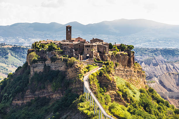 istock medieval town Bagnoreggio, Italy 536093015