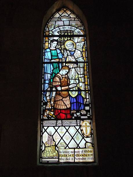 St. Andrew's Cathedral stained glass art