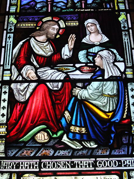 istock St. Andrew's Cathedral stained glass art 536093565