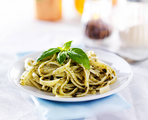 istock pasta with pesto sauce 536109771