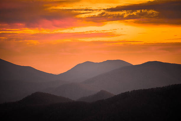 istock Breathtaking Blue Ridge Mountain Sunset 3 536110807