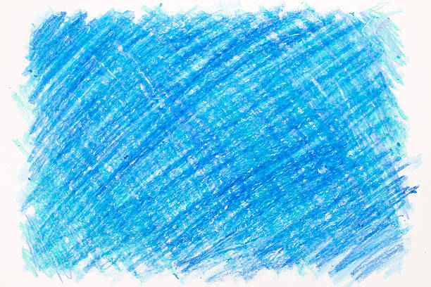 Crayon scribble stock photo
