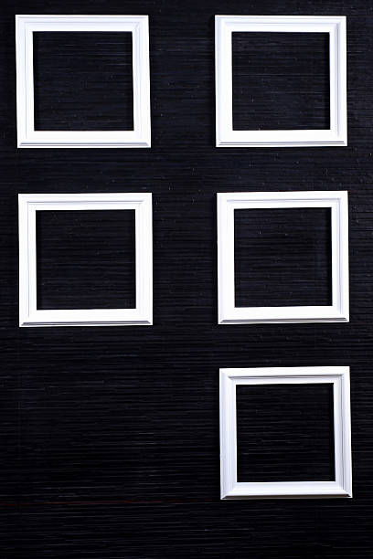 istock vintage 5 photo white frame retro frame collection 536114953
