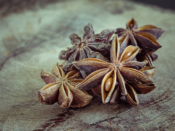 istock star anise on  wood background 536115707