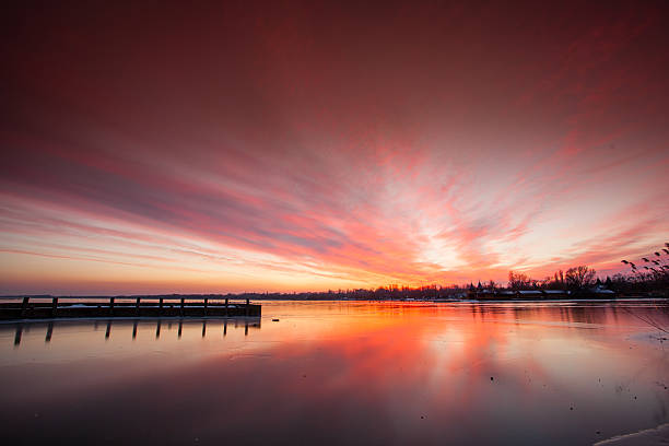 istock Sunset in Keszthely Bay 536134929