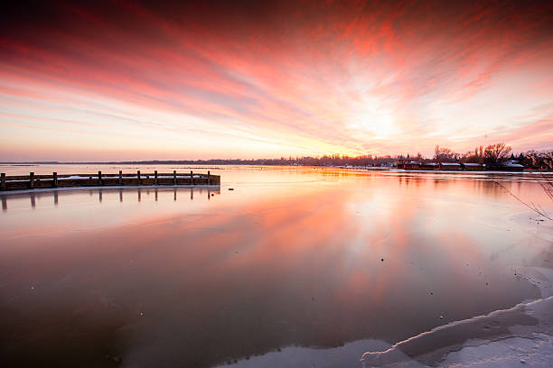 istock Sunset in Keszthely Bay 536134931