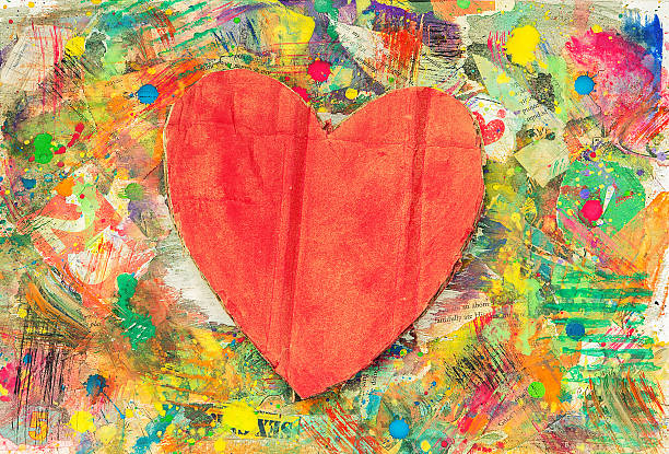 istock Grunge valentine’s day background 536136985