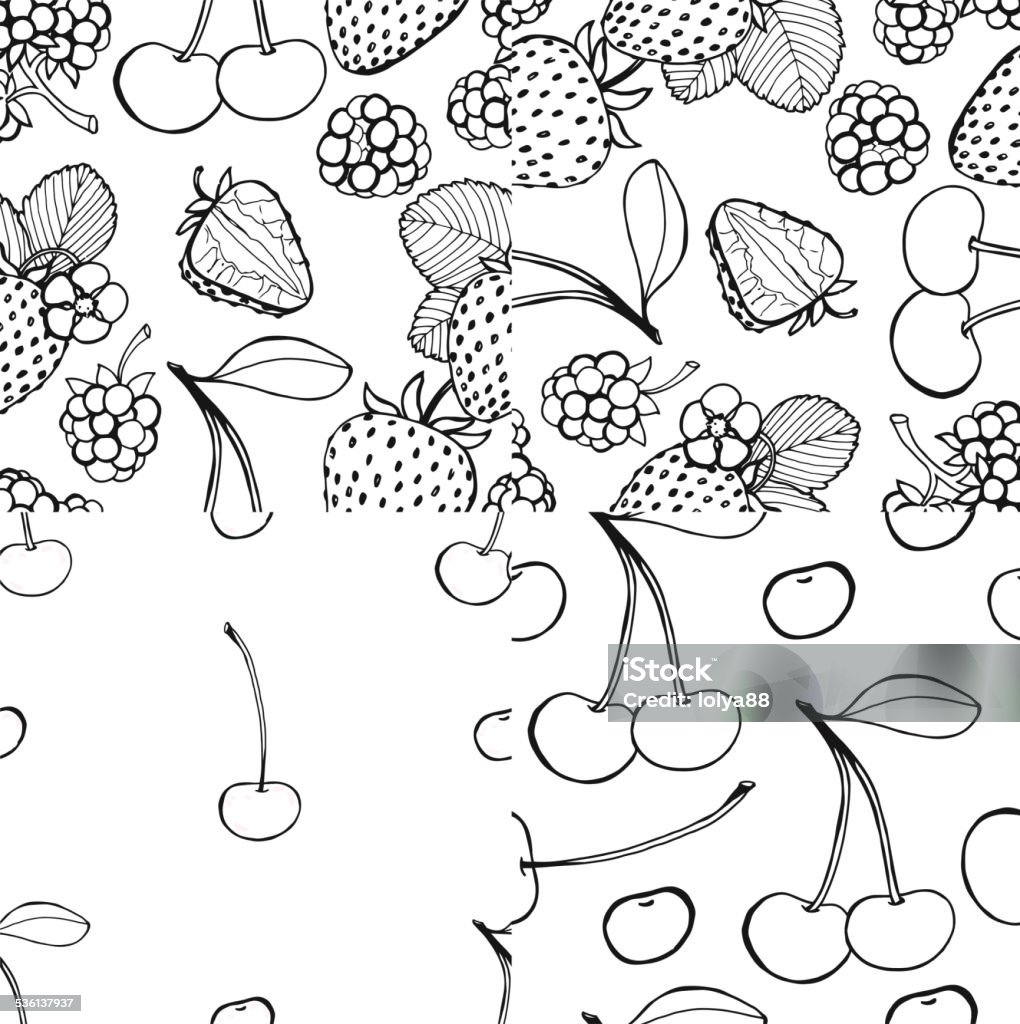 Berry Basic Patterns Seamless Berry Pattern Set Stock Illustration - Download Image Now ...