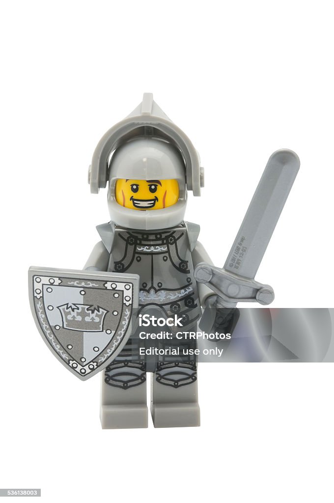 Heroic Knight Lego Minifigure Stock Photo - Download Image Now - Lego,  Shield, 2015 - iStock