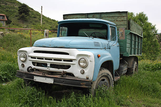 istock Old vintage truck 536138919