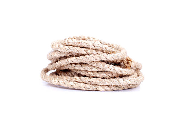 istock twisted rope on an isolated background 536170999