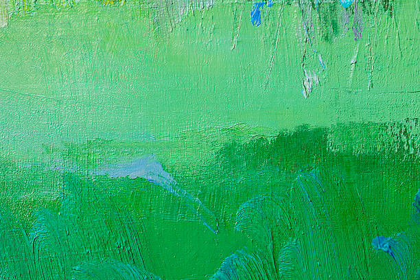 istock Abstract painted blue and green  art backgrounds. 536173533