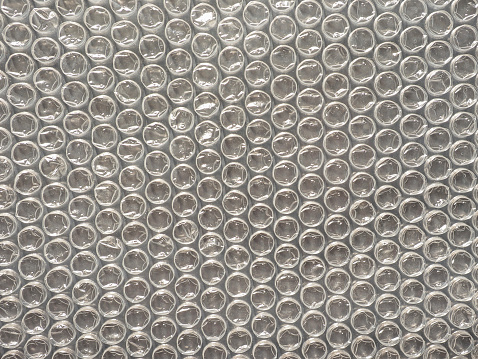 Bubble wrap texture useful as a background