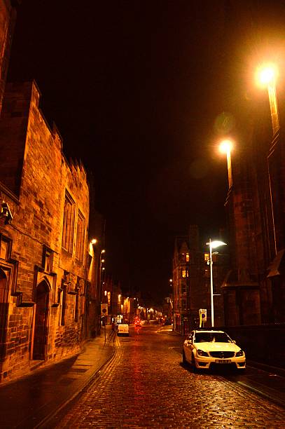 istock Edinburgh Street at night 536196435