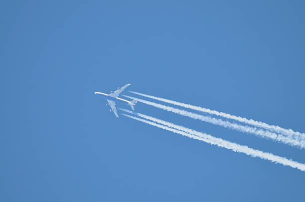 istock High Altitude Jet Polluting Atmosphere 536215353