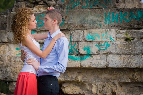 istock Couple in love hug 536215495