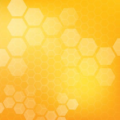 Honey pattern vector illustration
