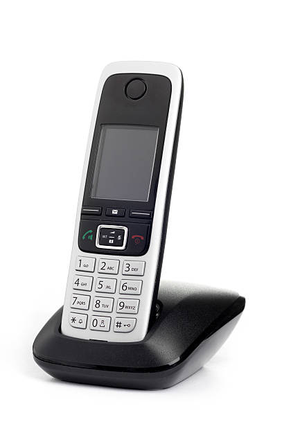 istock Cordless telephone on white background 536220591