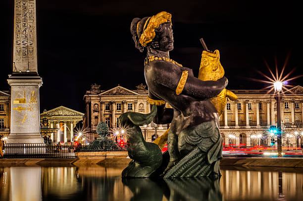 istock Fountain, Place de la Concorde, Paris, France 536244777