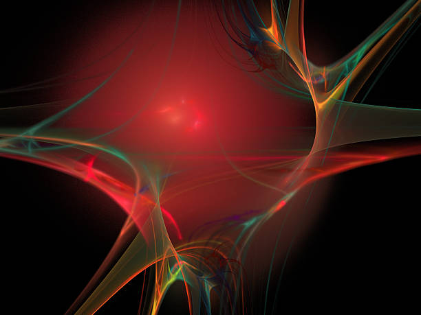istock Digital Fractal on Black 536244999