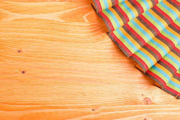 istock napkin in upper right corner of yellow board on left 536247775