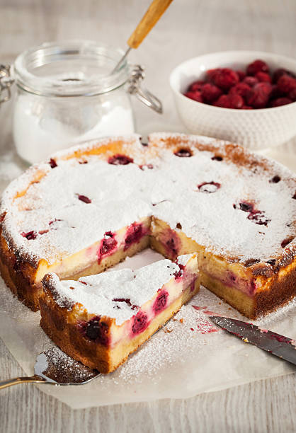 istock Homemade cherry creamcheese pie 536249037