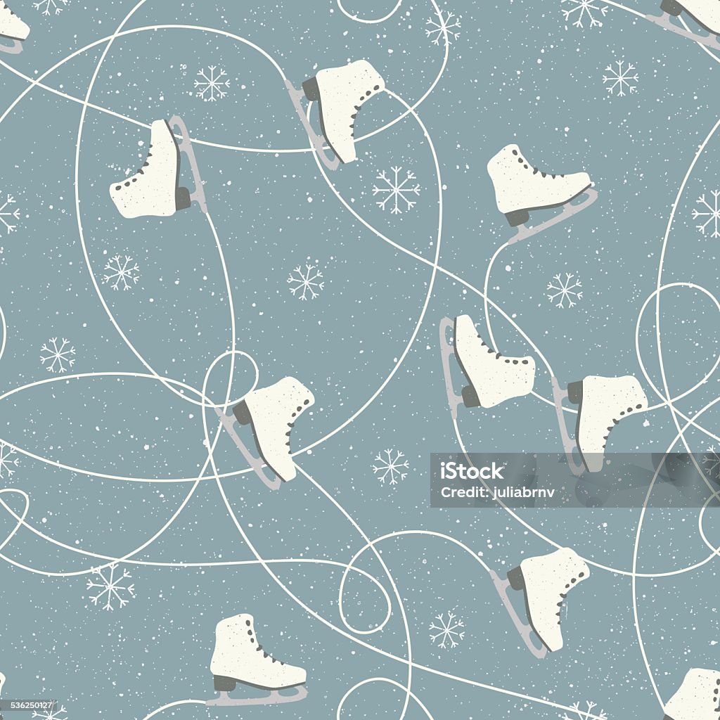 Winter pattern Winter pattern with snow background 2015 stock vector
