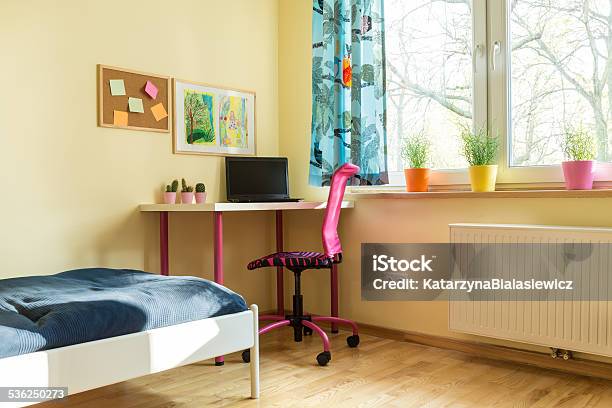 Room For Kids Stock Photo - Download Image Now - Childhood, Domestic Room, Laptop